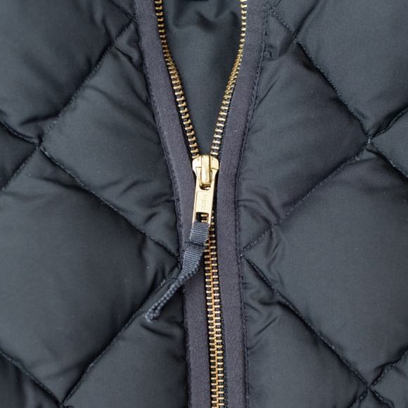 J. Crew Black Excursion Quilted Puffer Vest Size Small - Picture 8 of 11